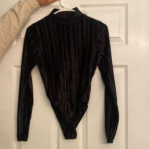 Nasty gal ribbed turtleneck bodysuit